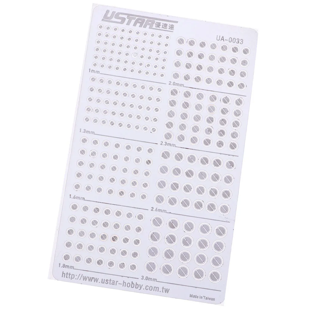 Collectible Modelers DIY Etching Detail Add On Parts Round for Gundam Action Figure #2
