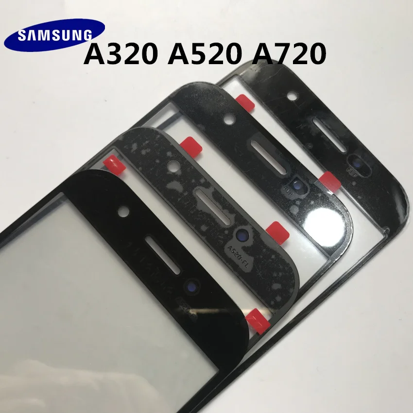 samsung Galaxy A3, A320, A5, A520, A7, A720, A2017, корпус, заднее стекло, задняя крышка для телефона, крышка батареи+ передняя стеклянная линза+ Инструменты