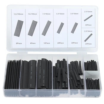 

Multicolor/Black Polyolefin Shrinking Assorted Heat Shrink Tube Wire Cable Insulated Sleeving heat shrink tubing Set