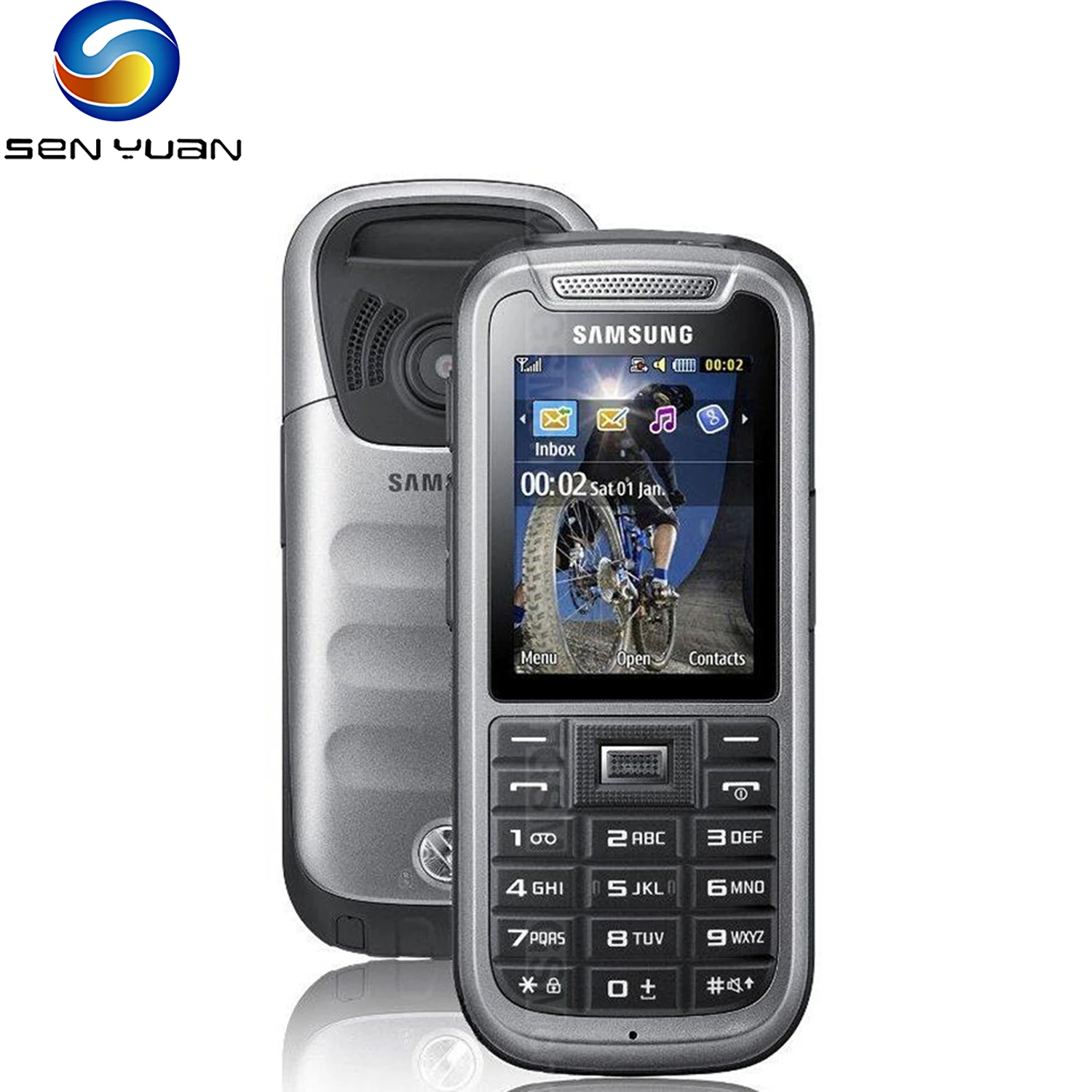 Samsung-Teléfono Móvil Inteligente C3350, celular Original renovado de 2,2 pulgadas, 2MP, GPS, GSM, C3350 Xcover, 2 deportes
