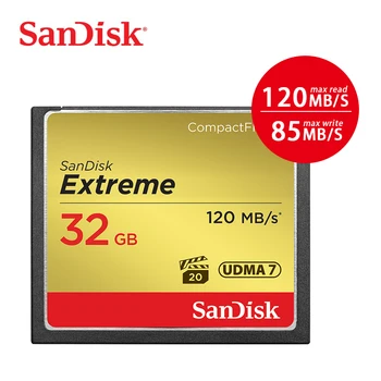 

SanDisk Memory Card 16GB CF card extreme PRO 32GB High Speed 64GB compact flash card for DSLR and HD Camcorder 128GB