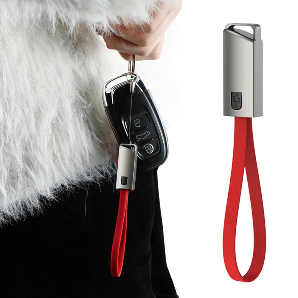 Multi-Function Type C Micro USB Charging Cable USB Cable For Samsung xiaomi KeyChain Portable Charging Sync Data Cord Charger