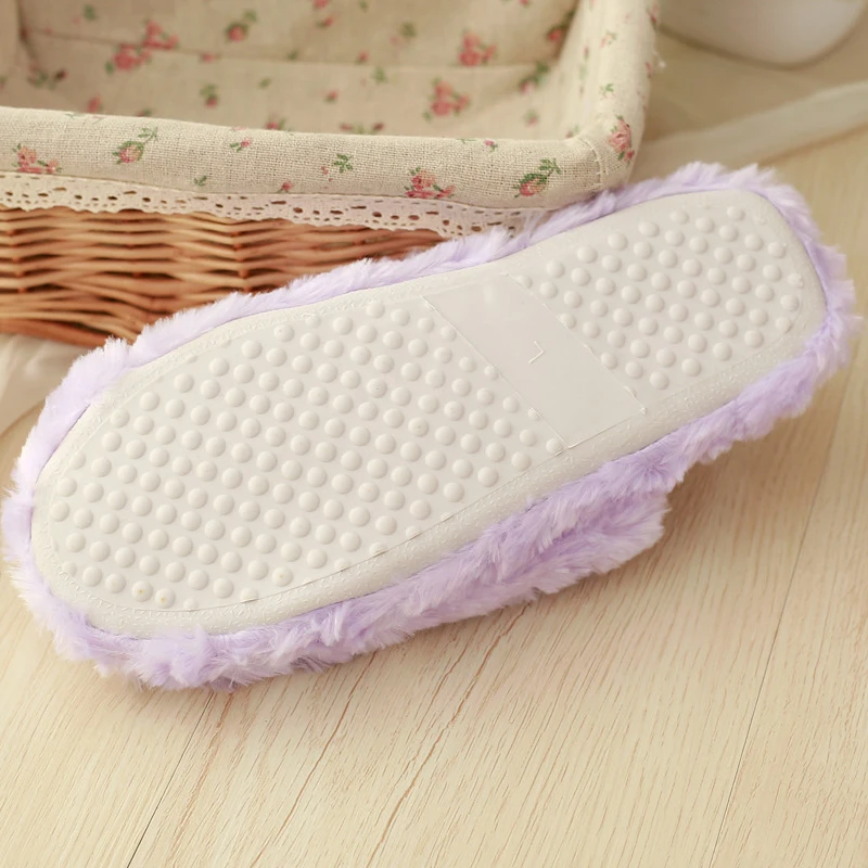 Autumn and winter cute cartoon Twin Star cotton slippers women's home Korean Edition indoor winter floor slippers