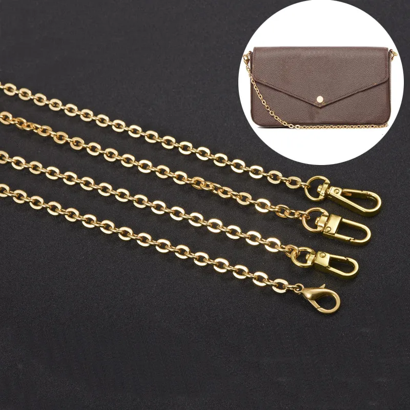 Short Purse Strap | Gold Chain