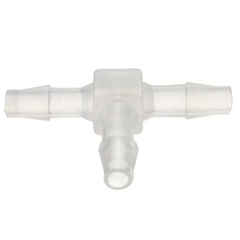 

Transparent T-shape Plastic Barbed Connector Tube For Aquarium Fish Tank High quality