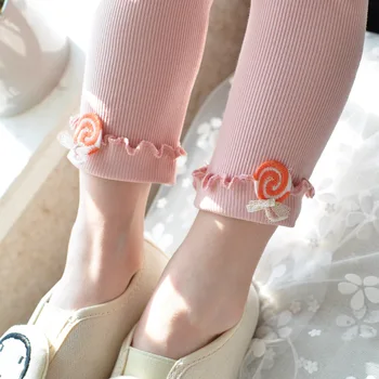 

Baby Girl Pants Toddler Solid Leggings Pants Children Cute Stretchy Trousers Bottoms Leggings For Girls Kids Clothing