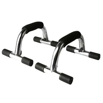 

1pair Home Gym Chest Muscle Training Ergonomic Grip Handle Racks Body Building Non-Slip Workout Push Up Stand Arms I Shaped Bar
