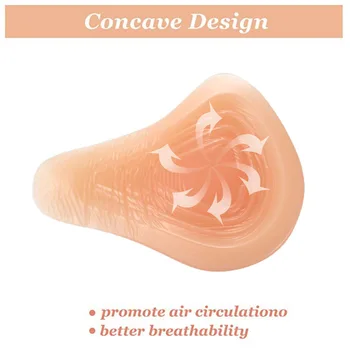 

Silicone Breast Form Supports Artificial Extend Silicone Chest Fake False Breast Prosthesis 150g-500g Super Soft Sponge Pad Hot