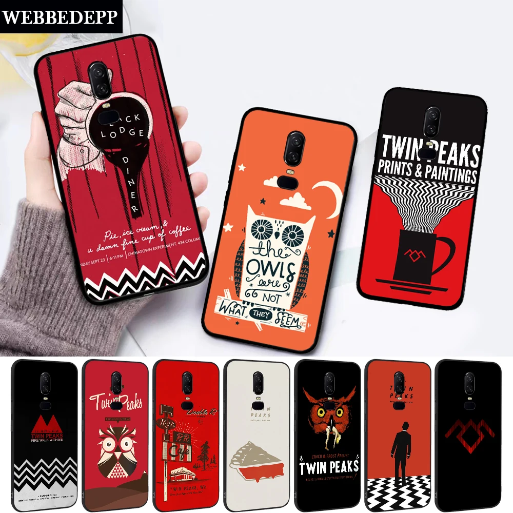 

Welcome To Twin Peaks Silicone soft Case for Oneplus 5 5T 6 6T 7 Pro
