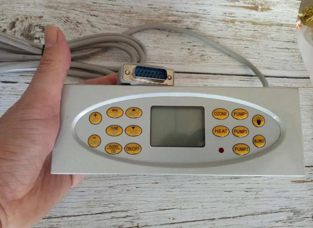 15 клавиш KL8-2W WINER AMC серия гидромассажная Ванна Панель управления и спа клавиатура Верхняя панель только, hotpool китайский верхний боковой экран