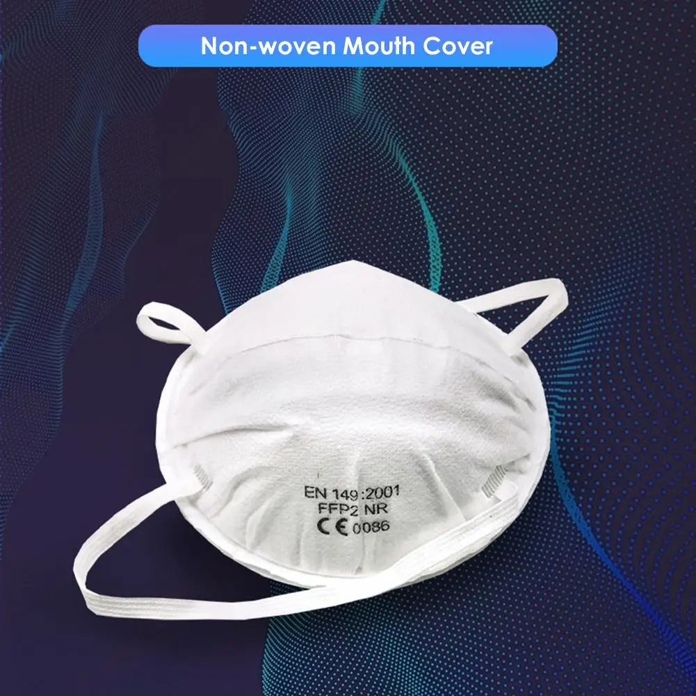 

5Pcs FFP2 Mask European Standard Non Woven Anti Dust PM2.5 Dustproof Protective Mask Face Mouth Masks Cover Against Droplet