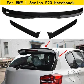 

3Pcs/Set ABS Rear Roof Spoiler Wing For BMW 1 Series F20 Hatchback Window Roof Side Spoiler 2012-2020 Glossy Black