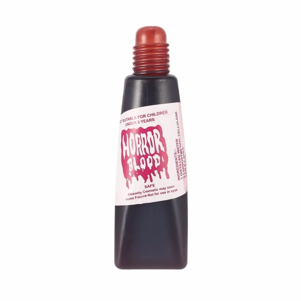 Unique Toy Popular for Halloween Fake Blood Gel Tube Horror fancy dress Costume Halloween Party Joke Red Toy