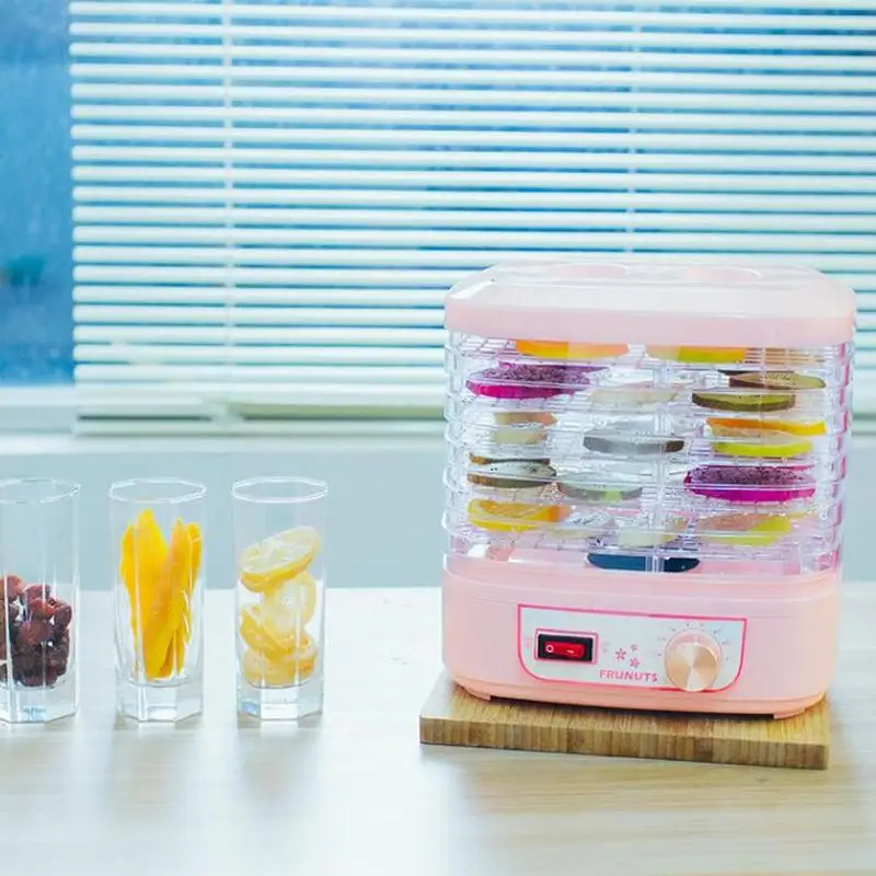 Food Dehydrator Dried Fruit Machine Food Dryer Fruit and Vegetable Pet Meat Dried Air Dried Home Dehydrator Small Gift