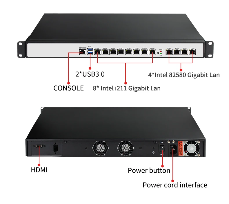 BKHD Network Server Barebone Mini PC - I3-9100/I5-9400/I7-9700, Firewall, Pfsense, Mikrotik ROS, Openwrt, ESXI, Vmware, 1U Description Image.This Product Can Be Found With The Tag Names Cheap Mini PC, Computer Office, High Quality Computer Office, Mini pc