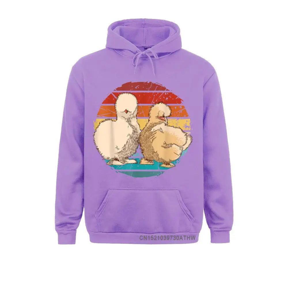 Vintage Silkies chicken Cute twin fluff-balls Silky breed T-Shirt__5259 Funny Thanksgiving Day  Men Hoodies Sportswears Company Long Sleeve Sweatshirts Vintage Silkies chicken Cute twin fluff-balls Silky breed T-Shirt__5259purple