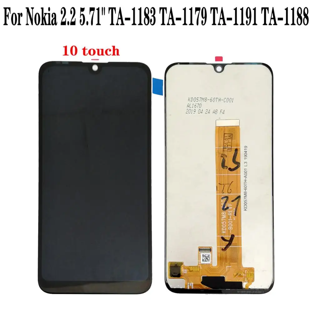 ЖК-дисплей Shyueda дигитайзер сенсорного экрана для Nokia 2 5 71 &quotTA-1183 TA-1179 TA-1191 TA-1188 |