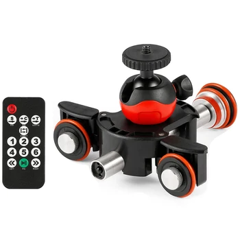

Camera Video Track Dolly Motorized Electric Slider Motor Dolly Truck for Nikon Canon Dslr Camera Dv Movie Vlogging Gear