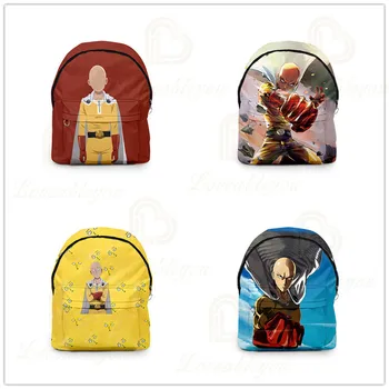 

3D Printing One-punch Superman Casual Backpack Shoulder Backpack Student Bag College Style School Bag Backpack