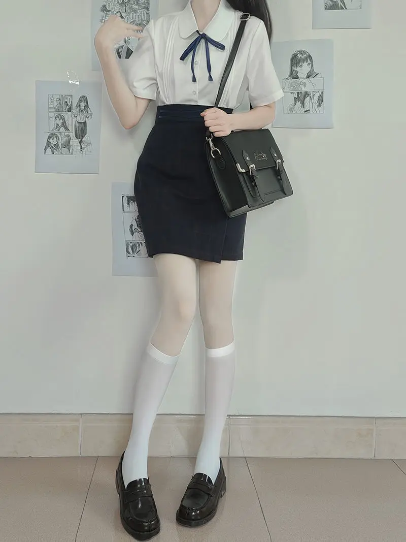 2022 Lolita bag Japanese school Uniforms Cute Ita bag Lolita JK SchoolBag for college Student Women Handbag Anime Shoulder Bag