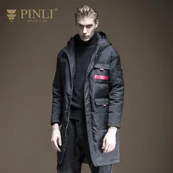 

Down Jacket Sobretudo Top Fashion Pinli Fall 2019 New Men's White Duck Warm Mid-long Wear Tidal B193608822