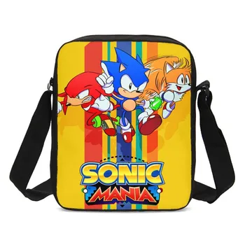 

Mini Crossbody Bags For Kids Boys Girls Cool Anime Sonic The Hedgehog 3D Printing Messenger Bag Handbags Shoulder Bag Sling Bags