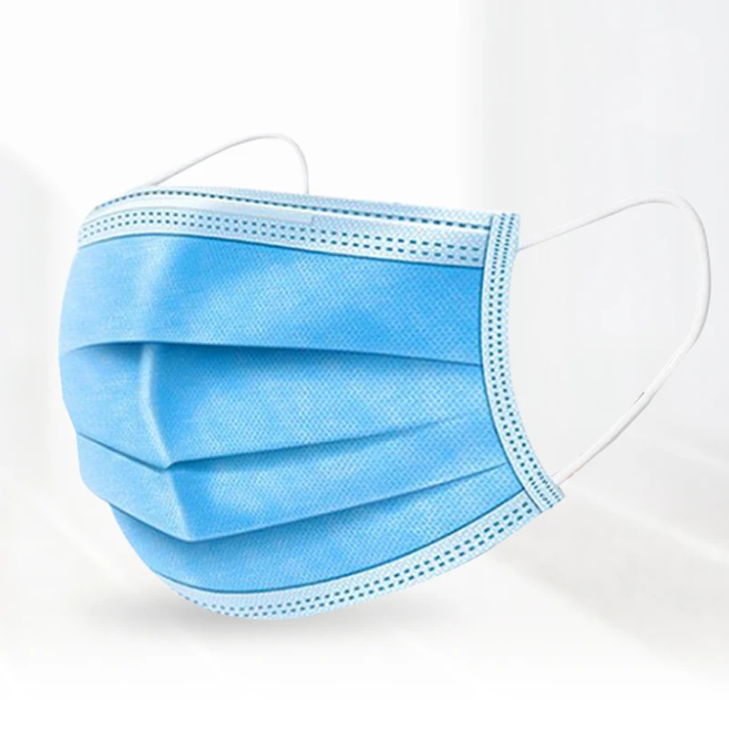 

Fast 24 Hours Shipping 50pcs Disposable Dustproof Face Mask Windproof PM2.5 Anti-fog Outdoor Safety Masks Home Face Mouth Mask