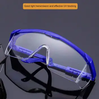 

6/12Pcs PC Safety Protective Glasses Disposable Splash Proof Indirect Anti-fog And Splash-proof Impact Resistance Eyewear