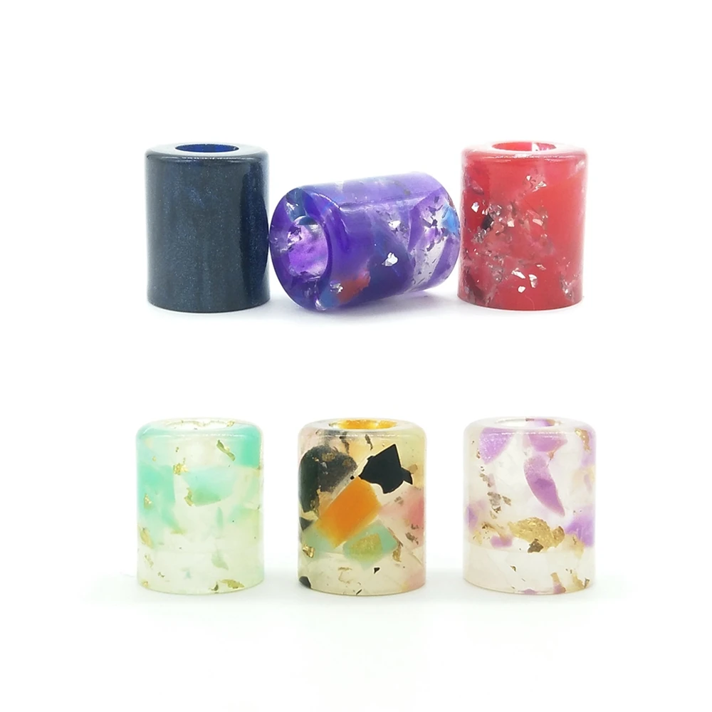 

1pc Lost Vape Orion / Lost Vape Orion Q Derlin Resin Ultem Drip Tip Luminous mouthpiece Electronic Cigarette Accessory
