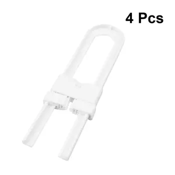 

4PCS U-cabinet Locks Plastic Door Restrictor Safety Locks Restrictors for Cabinet Home