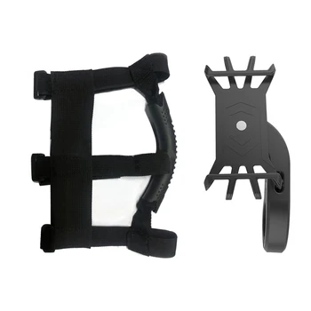

Carry Strips for Ninebot Es2 Es1 Modified Accessories M365 Scooter Handles Bandage with 360 Rotating Mobile Phone Holder