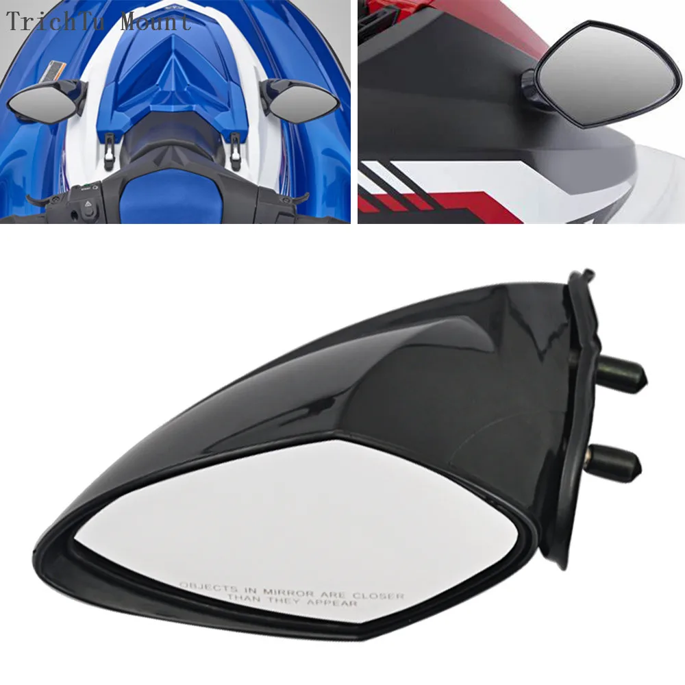 Motorcycle Rearview Mirror Left Side Mirror For Yamaha WaveRunner VX