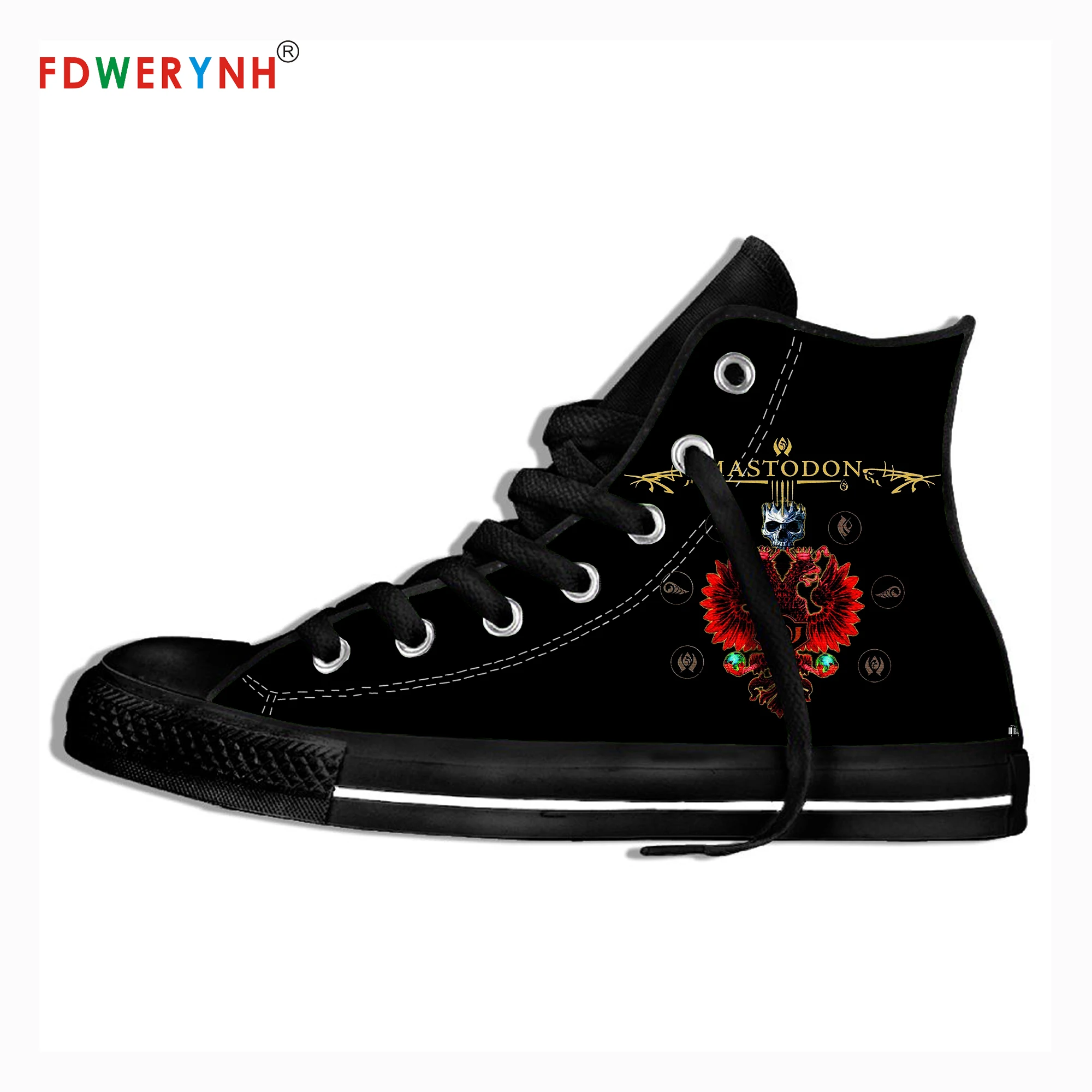 

Men's Casual Shoes Mastodon Band Most Influential Metal Bands of All Time 3D Pattern Logo Men Shoes