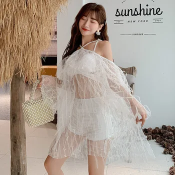 

2020 New Women Solid Push Up Bikini Set Swimwear Bathing Suit Swimming Beachwear Cover Up Summer Sexy Ladies Biquinis Swimsuit