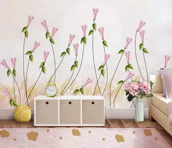 

[Self-Adhesive] 3D Pink Flower WG165 Wall Paper mural Wall Print Decal Wall Murals Belly