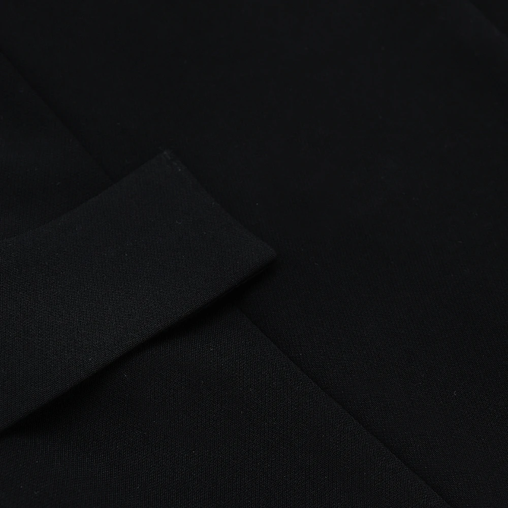 Высокое качество белый черный пояс с длинным рукавом комплект из 2 предметов Модный комплект вечерний комплект
