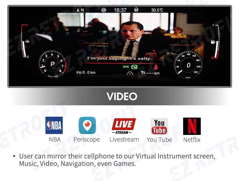 VW LCD Cockpit 