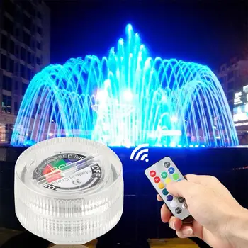 

RGB Submersible Lamp Party Base Light Colorful LED Vase Light Submersible Light Festival Fashion