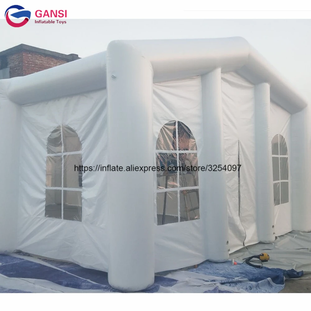  Free air pump inflatable party event marquee tent durable PVC tarpaulin inflatable canopy tent for 