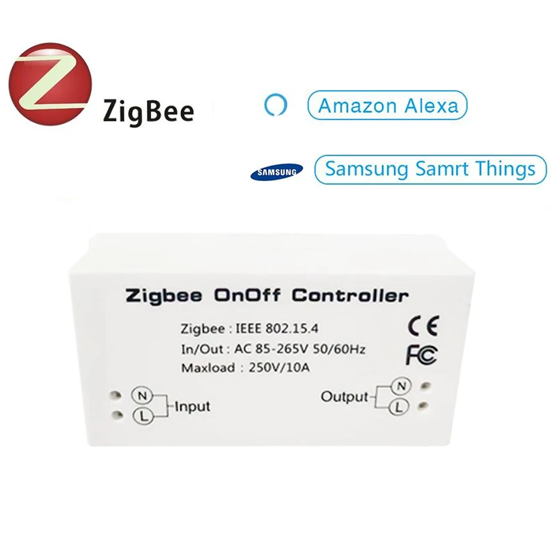 Умный переключатель Zigbee HA домашний голосовой пульт дистанционного управления