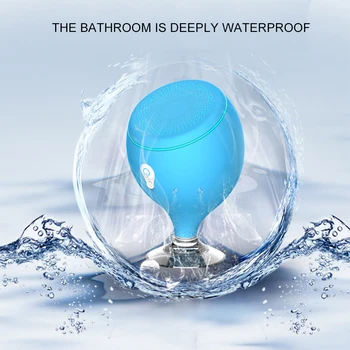 

Mini Bluetooth Portable Speaker Waterproof Handsfree Speakers For Showers Bathroom Pool Car/Beach & Outdo With Suction Cup