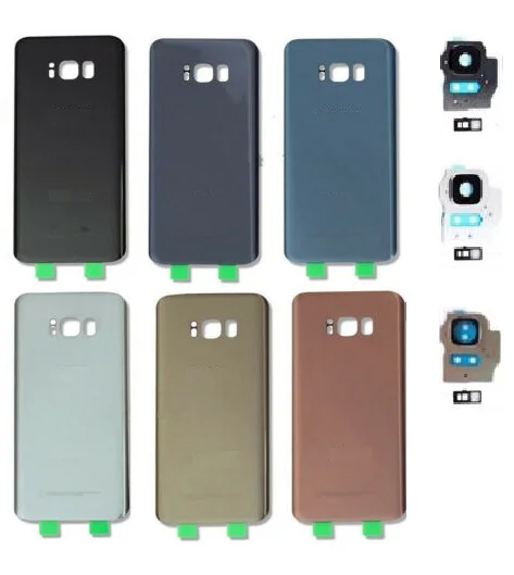 10 шт. Замена заднего стекла для Samsung Galaxy S8 G950F s8 + Plus G955F задняя крышка батарейного