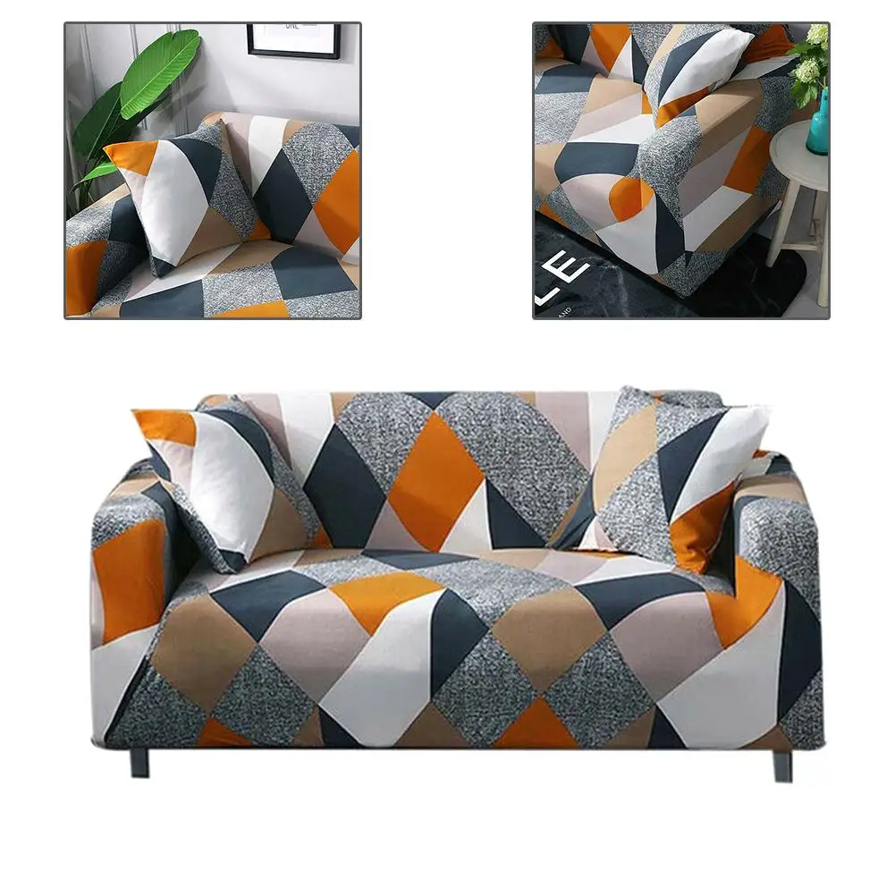 3 местный диван Чехлы Settee протектор моющийся легко подходит полиэстер ткань