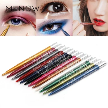 

Shimmer Eyeliner Pencil Eye Shadow Waterproof profession Cosmetic Not Dizzy Makeup Set Tool 12 Colors/Box Fashion