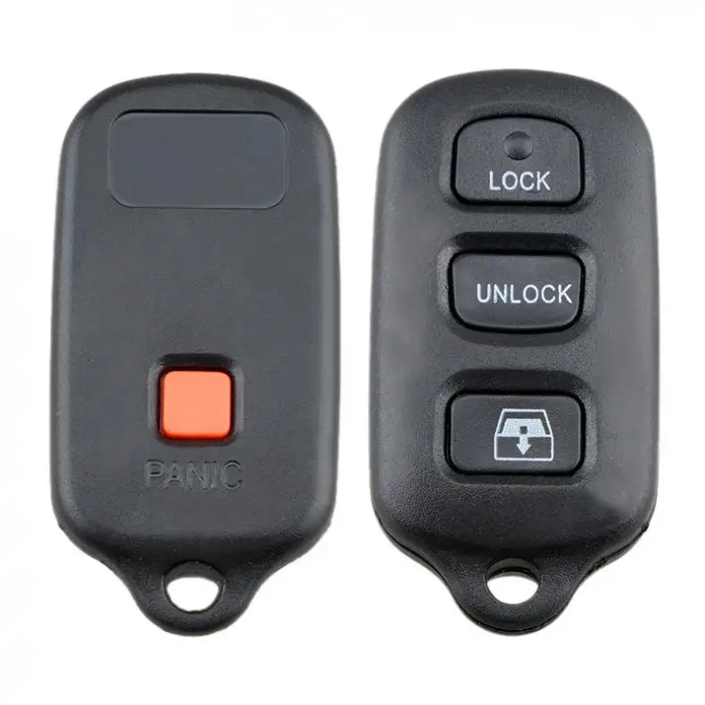 

4 Buttons Car Keyless Key Fob Case Shell Replacement Remote Cover Fit for TOYOTA 4Runner Camry New