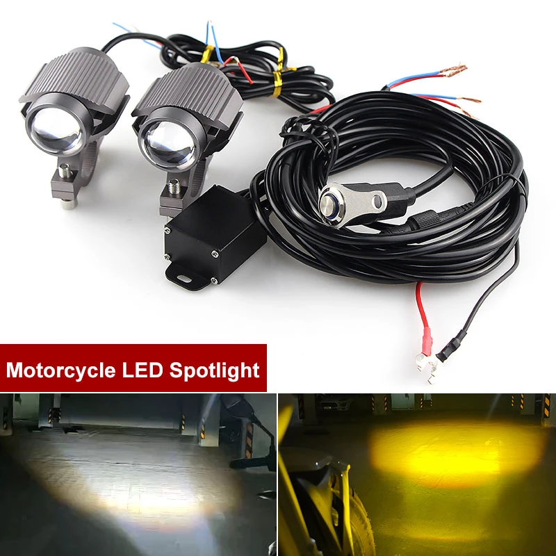 Dual Projector Headlight Motorcycle Led Projector Headlights