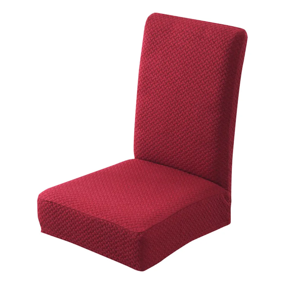 Classic Knit splash-proof Elastic chair cover Handmade Waterproof Decorative High back chair seat covers 9.13