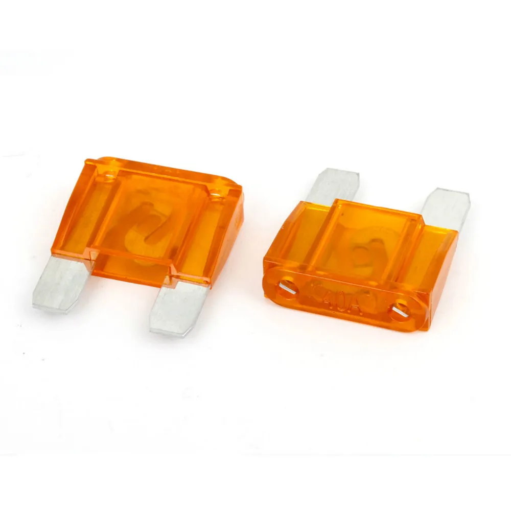 1Pcs 40A Fuse 40A 40AMP Auto Car Big Size Fuse Car Maxi Blade Trucks Bus Boat Blade Fuses Large Large Size Fuses