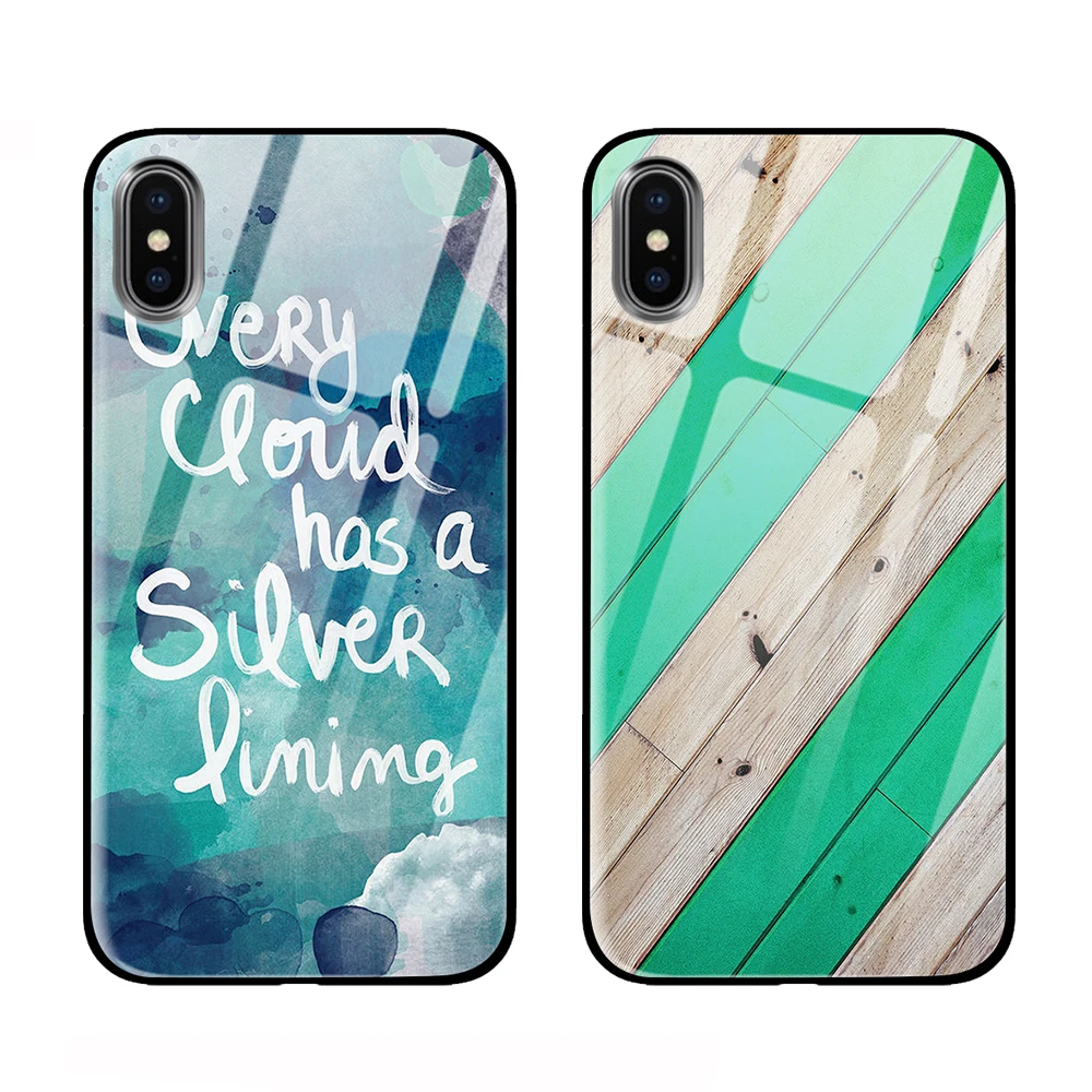 Настоящее Белое Мраморное закаленное стекло Роскошные Чехлы для samsung Galaxy S10 S8 S9 Plus Note 8 9