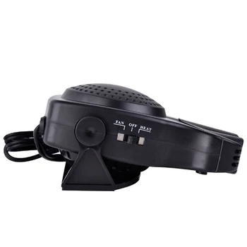 

Defroster Heater Two-speed Black Accessories Adjustable 150W Car Cooling